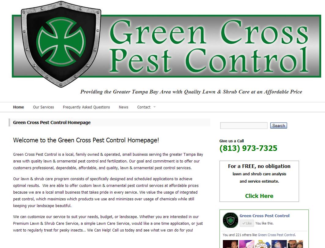 Green Cross Pest Control Web Tech Green Cross Pest Control